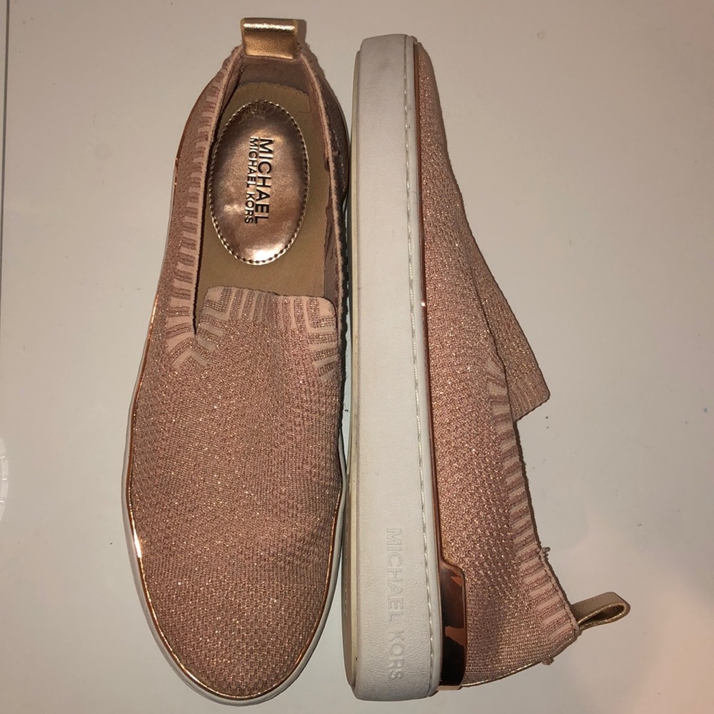 Women’s Michael Kors Pink & Rose gold sneakers